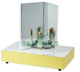 การเกิดภาพบนกระจกเงาที่วางทำมุมต่างกัน