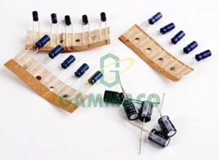 คาปาซิเตอร์ 22 ไมโครฟาหรัด 16 โวลท์ (5 ตัวต่อชุด) 