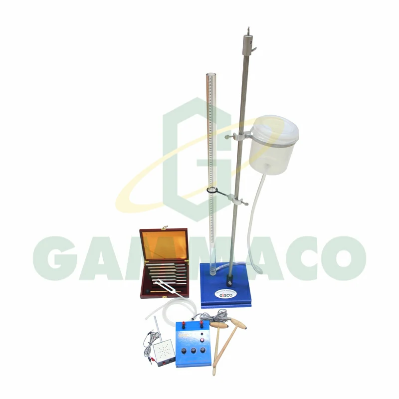 ชุดทดลองการสั่นพ้องของเสียงพร้อมอุปกรณ์