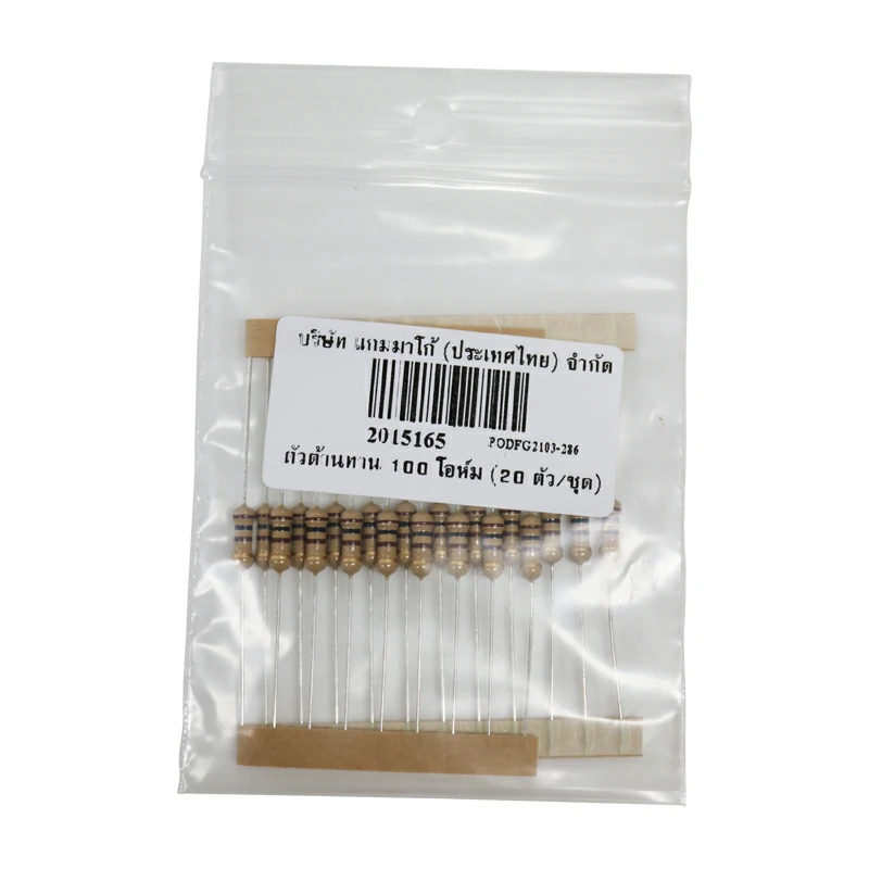 Resistor 100 ohms (20 pcs./set)