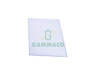 Glass plate 10x10 cm. (5 pcs./set)