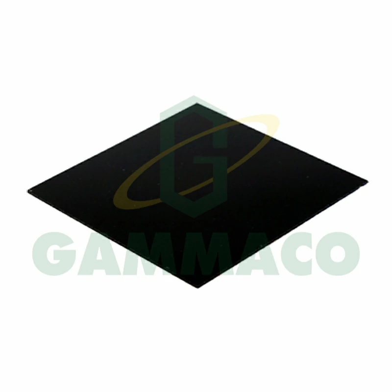 Opaque plastic 10x10 cm. (5 pcs. set)