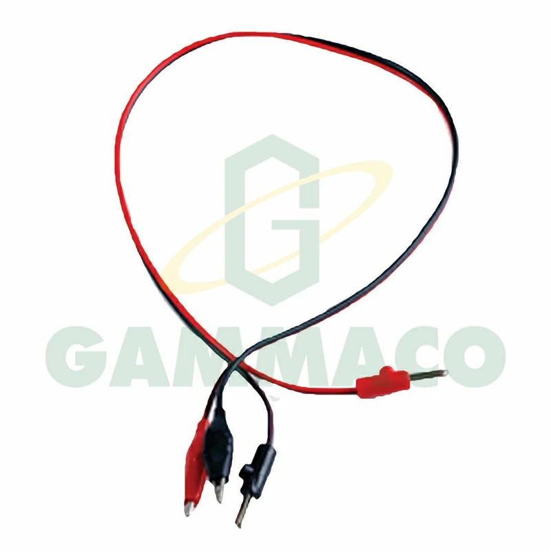 สายไฟมีที่เสียบคลิบปากจระเข้