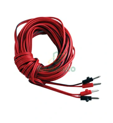 สายไฟ (ดำ-แดง) 10 เมตร พร้อมแจ๊คเสียบ