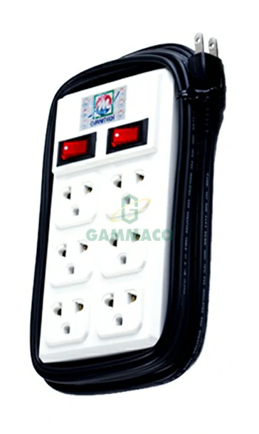 สายไฟ 10 เมตร มีปลั๊กเสียบ มีสวิตซ์ปิด/เปิด