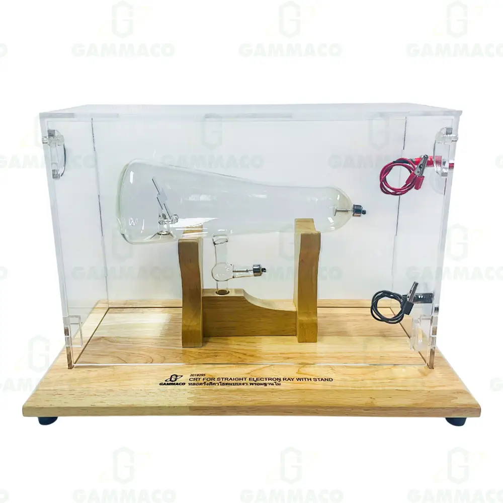 Straight Electron Ray of CRT with Stand