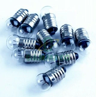 หลอดไฟ 2.5 โวลท์ (10 อันต่อชุด) 