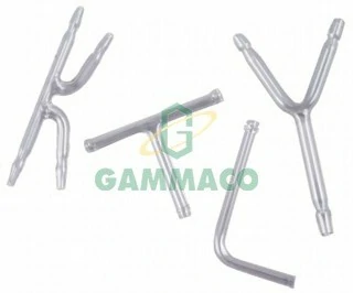 ข้อต่อแก้วรูปตัวเค