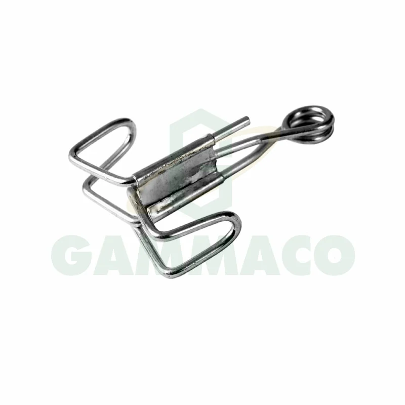 คลิปหนีบสายยาง แบบมอร์ชุบเงา