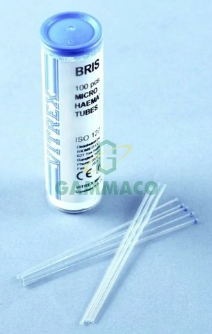 หลอดคาปิลลารี่ (100 หลอดต่อกล่อง)