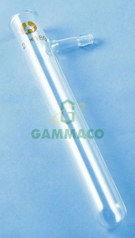 หลอดทดลองชนิดมีแขน (ทนไฟ) 18x150 มม.