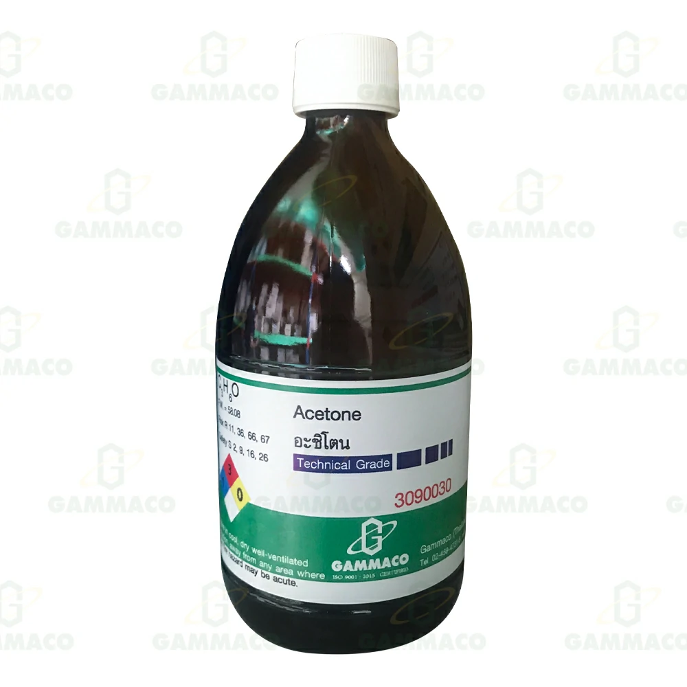 CH<sub>3</sub>COCH<sub>3</sub> อะซิโตน 450 cc.