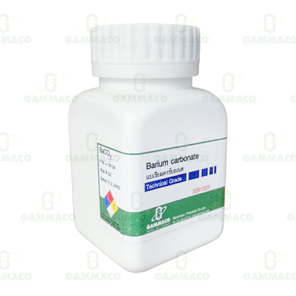 BaCO<sub>3</sub> แบเรียมคาร์บอเนต 100 g.