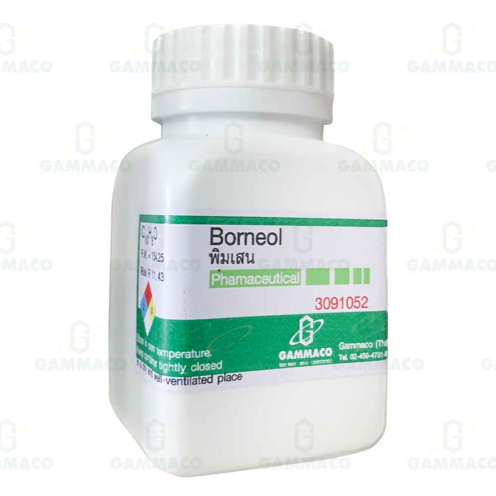 C<sub>10</sub>H<sub>18</sub>O พิมเสน 25 g.