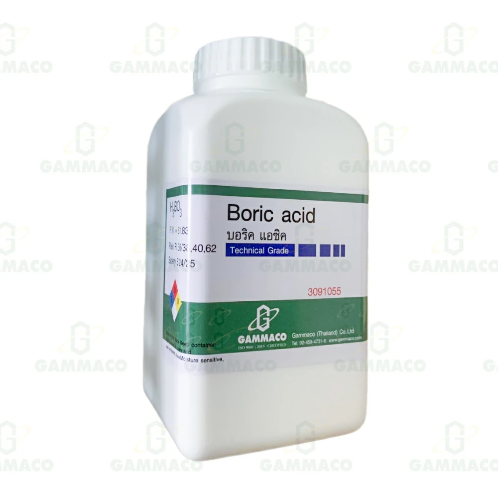 H<sub>3</sub>BO<sub>3</sub> กรดบอริก 450 g.