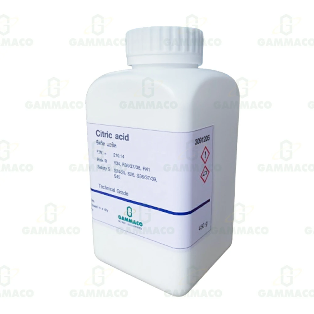 C<sub>6</sub>H<sub>10</sub>O<sub>8</sub>.กรดซิตริก 450 g.