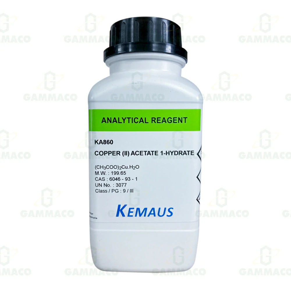 (CH<sub>3</sub>COO)<sub>2</sub> Cu คอปเปอร์ (II) อะซิเตรต 500 g.