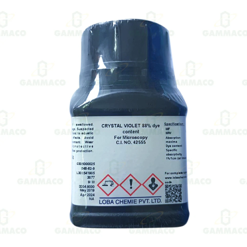 C<sub>25</sub>H<sub>30</sub>ClN<sub>3</sub> คริสตอลไวโอเลต 25 g.