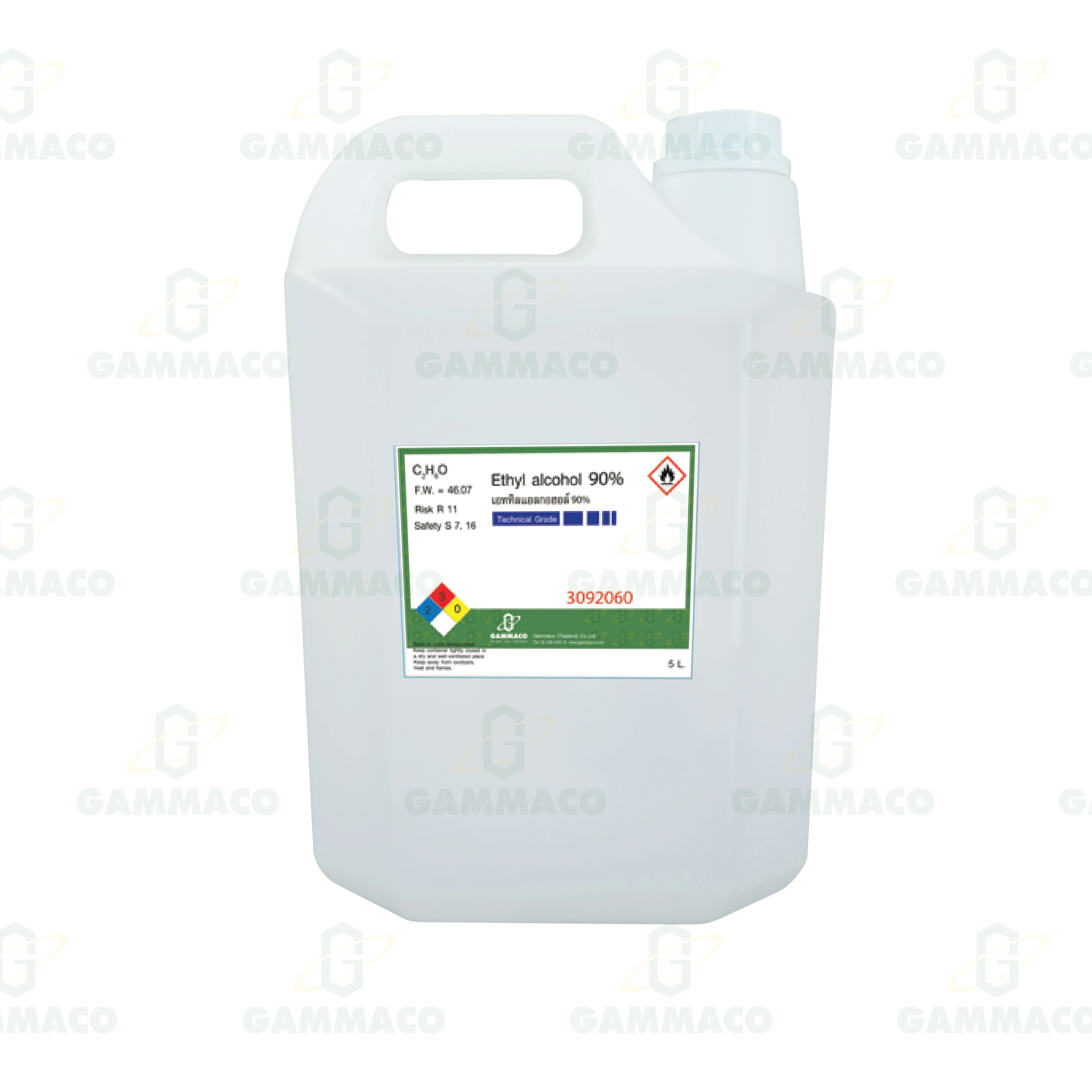 เอททิลแอลกอฮอล์ 70% (เอทานอล) 5 ลิตร