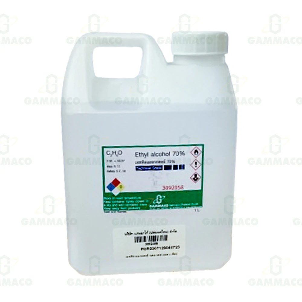 เอททิลแอลกอฮอล์ 70% (เอทานอล) 1 ลิตร