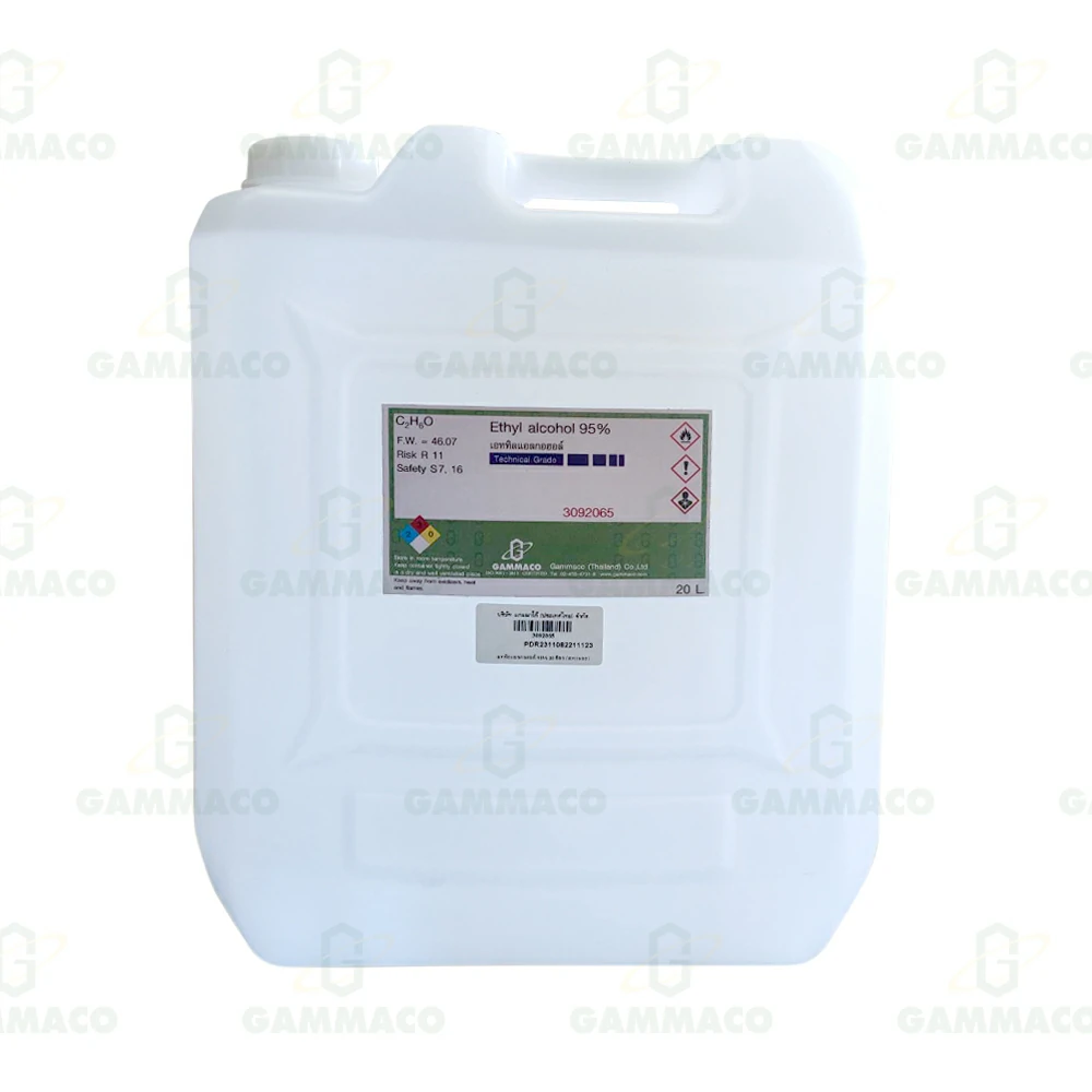 เอททิลแอลกอฮอล์ 95% (เอทานอล) 20 ลิตร