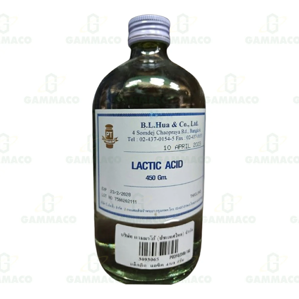 C<sub>3</sub>H<sub>6</sub>O<sub>3</sub> กรดแลคติก 450 g.