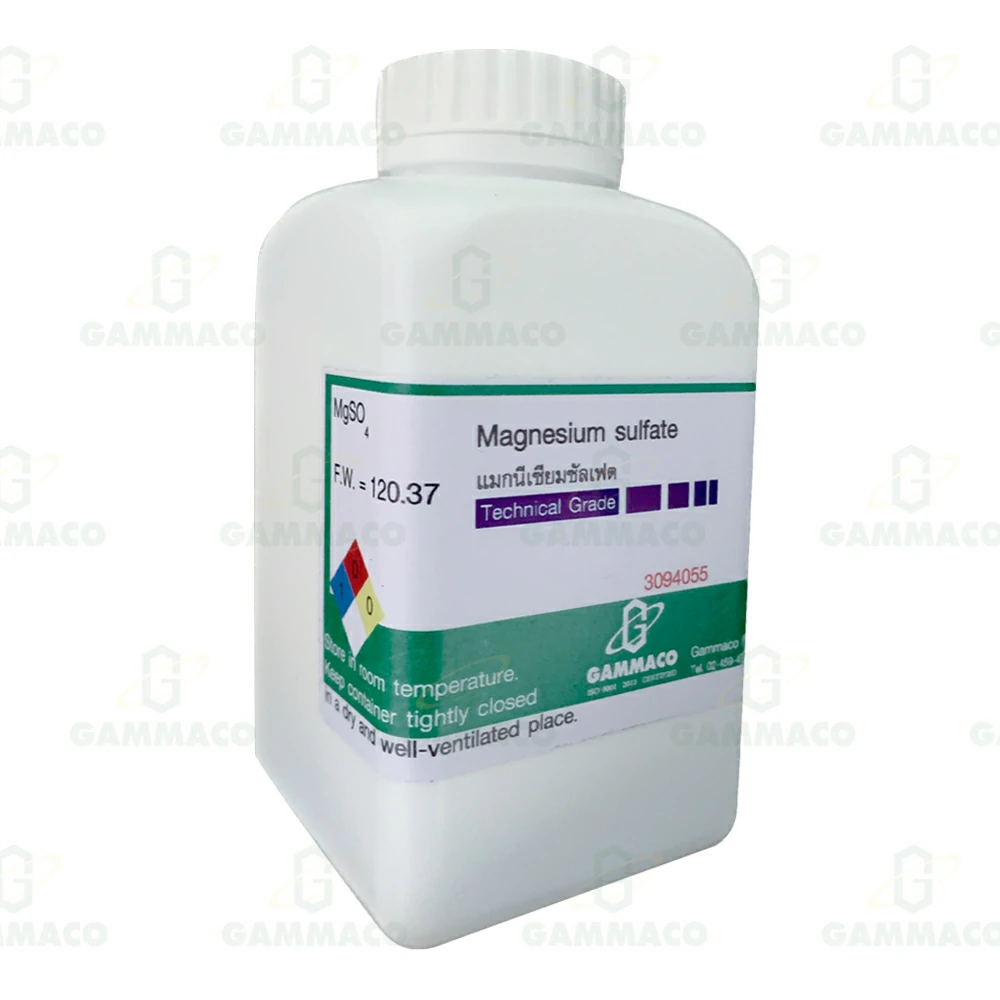 MgSO<sub>4</sub> แมกนีเซียมซัลเฟต 450 g.