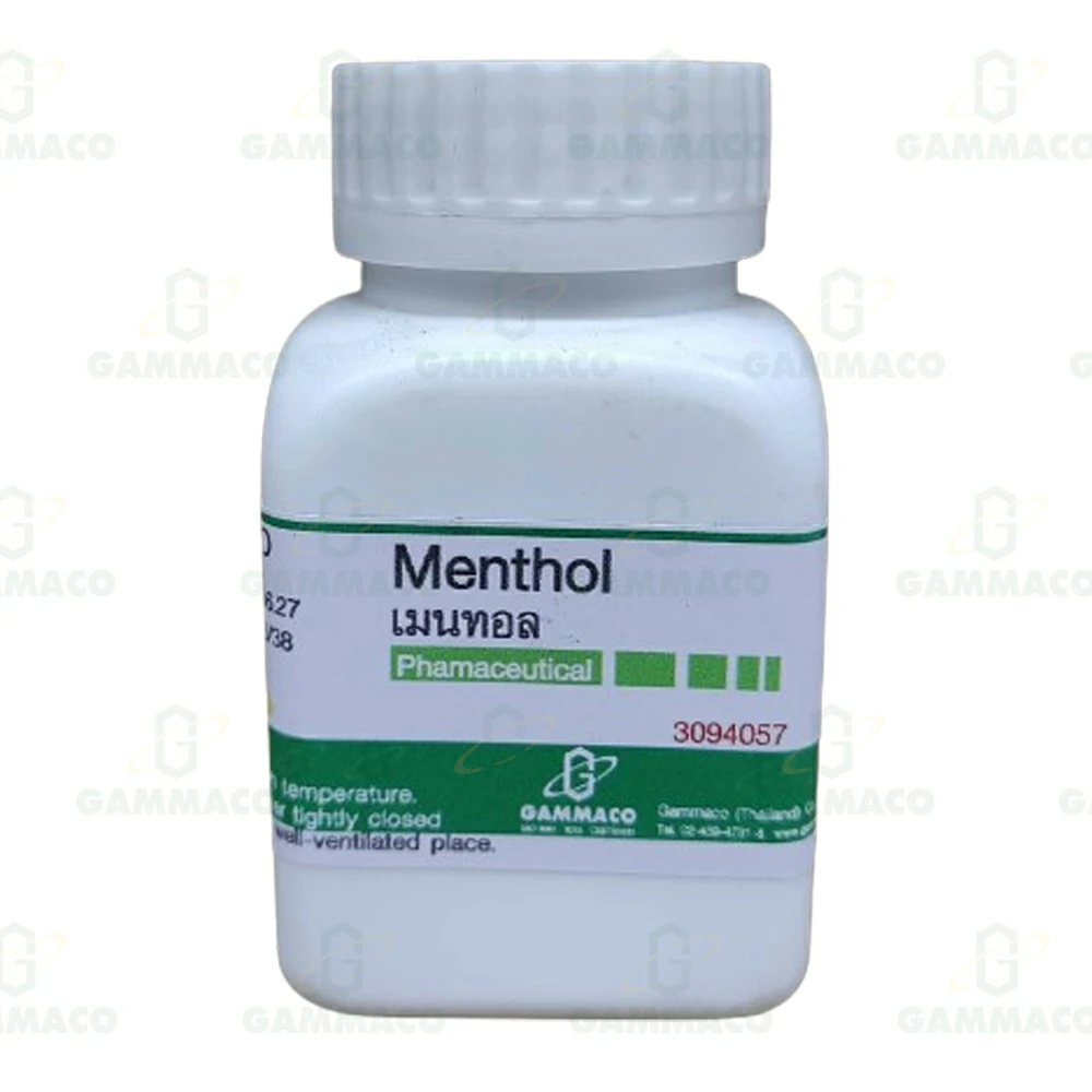 C<sub>10</sub>H<sub>20</sub>O เมนทอล 50 g.