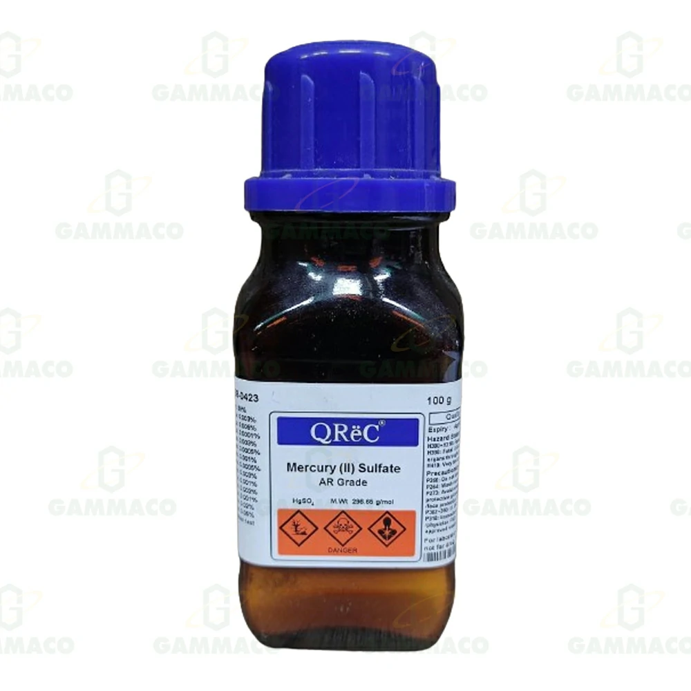 HgSO<sub>4</sub> เมอร์คิวริก (II) ซัลเฟต 100 g.