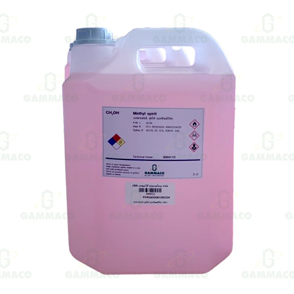 แอลกอฮอล์ จุดไฟ (เมททิลสปิริต) 5 L