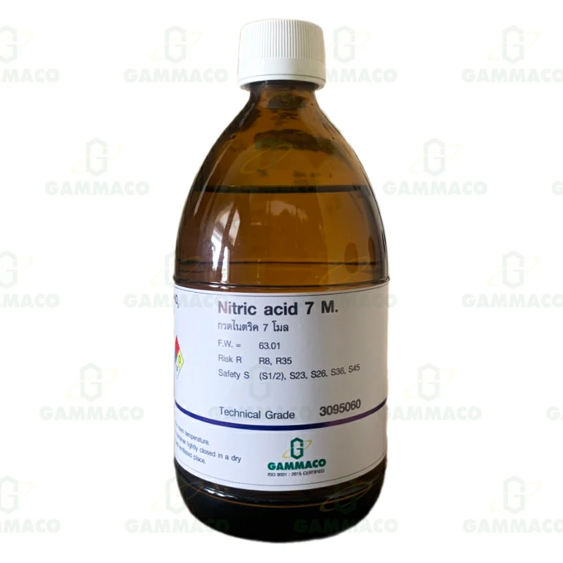 HNO<sub>3</sub> กรดไนตริก 7 โมล 450 cc.