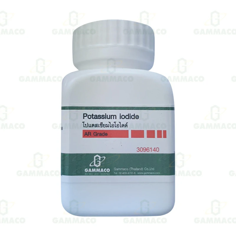 KI โพแทสเซียมไอโอไดด์ 100 g.