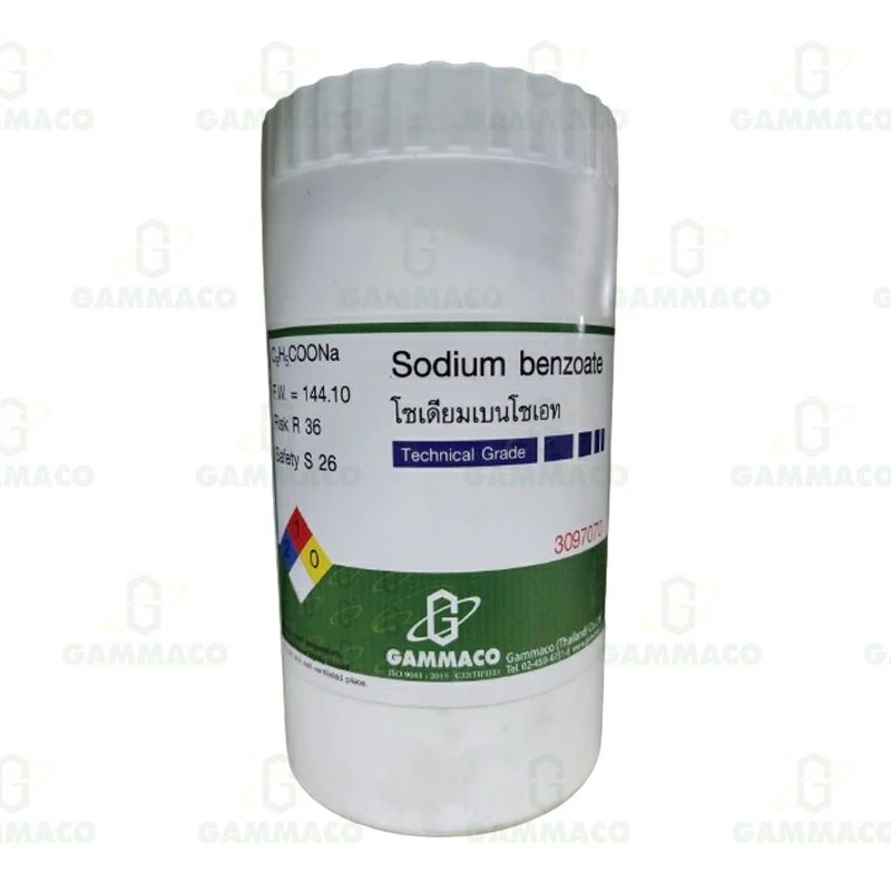 C<sub>6</sub>H<sub>5</sub>COONa โซเดียมเบนโซเอต 450 g.