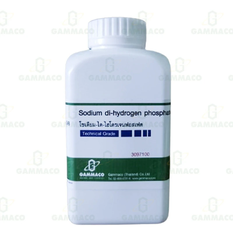 NaH<sub>2</sub>PO<sub>4</sub>  โซเดียมไดไฮโดรเจนฟอสเฟต 450 g.