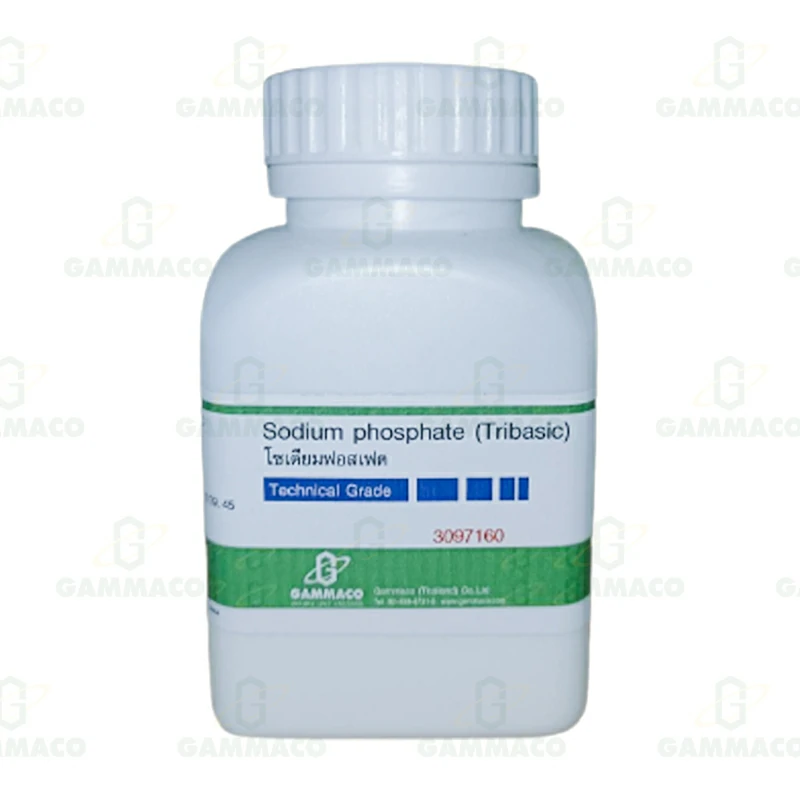 Na<sub>3</sub>PO<sub>4</sub>.12H<sub>2</sub>O โซเดียมฟอสเฟต 100 g.