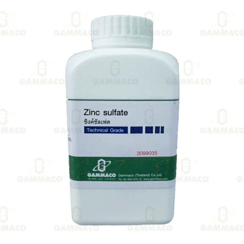 ZnSO<sub>4</sub>.H<sub>2</sub>O ซิงค์(II)ซัลเฟต 450 g.