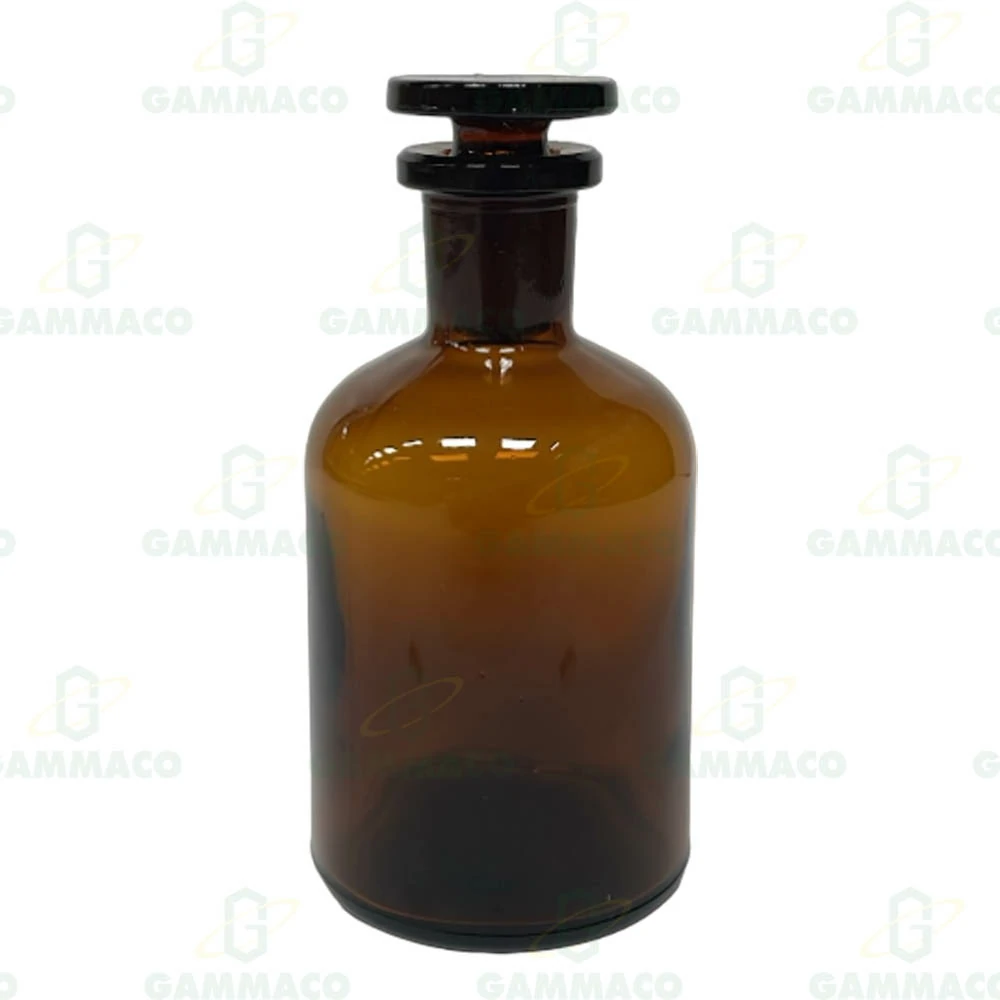 ขวดรีเอเจนท์ สีชาปากแคบ 100 ซีซี