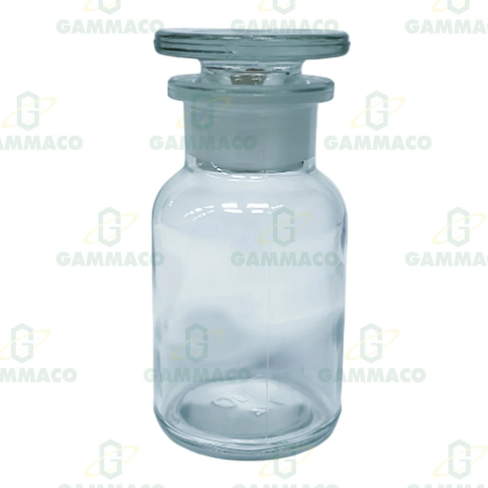 ขวดรีเอเจ้นท์ สีขาวปากกว้าง 100 ซีซี