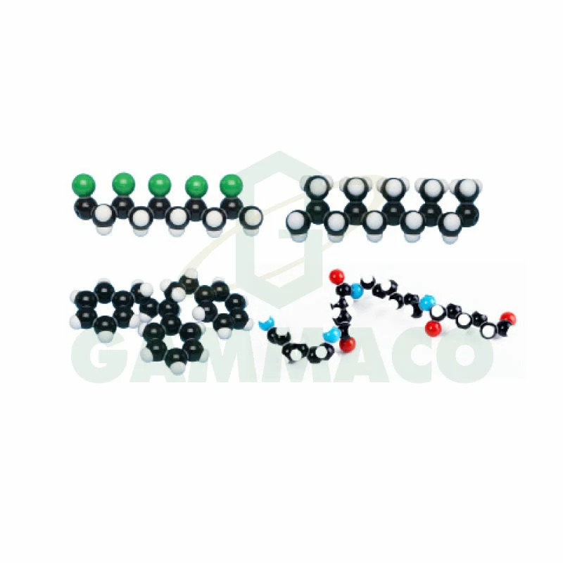 ชุดแบบจำลองพอลิไวนิลคลอไรด์, พอลิโพรไพลีน, พอลิสไตรีน, ไนลอน 6.6