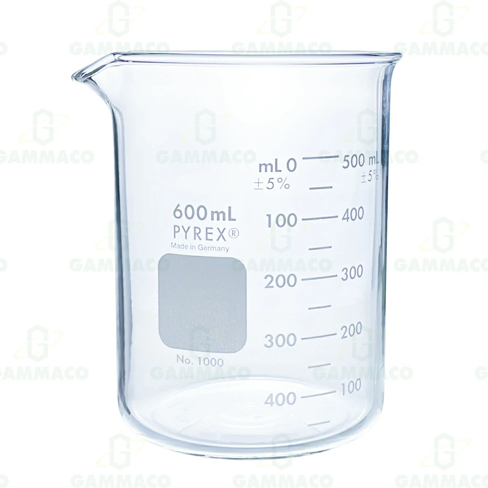 บีคเกอร์ 600 ซีซี (Pyrex) 