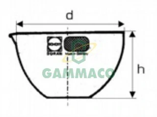 ถ้วยแก้วระเหย 15 ซีซี 2130132