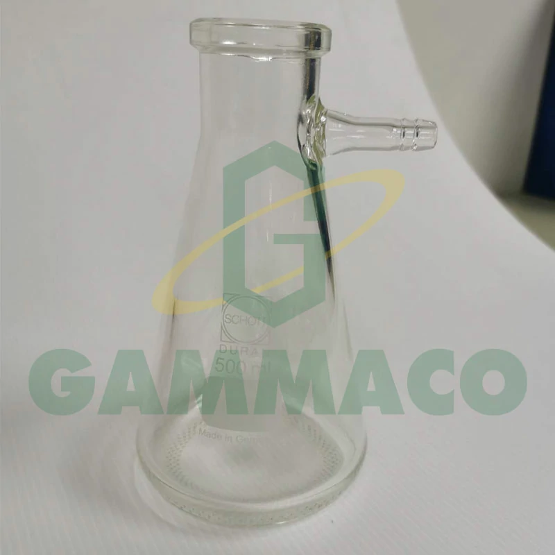  Filtering flask, erlenmeyer shape 500 cc. (DURAN) 212014401