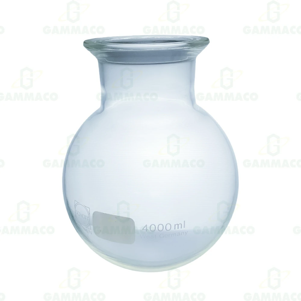 Flask Round Flat Flange  4,000 ml. 2439571