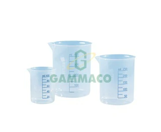 Plastic beaker (PP) 250 ml.