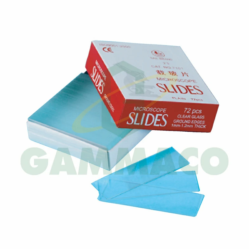 Microscope Slides (72 plates/box)