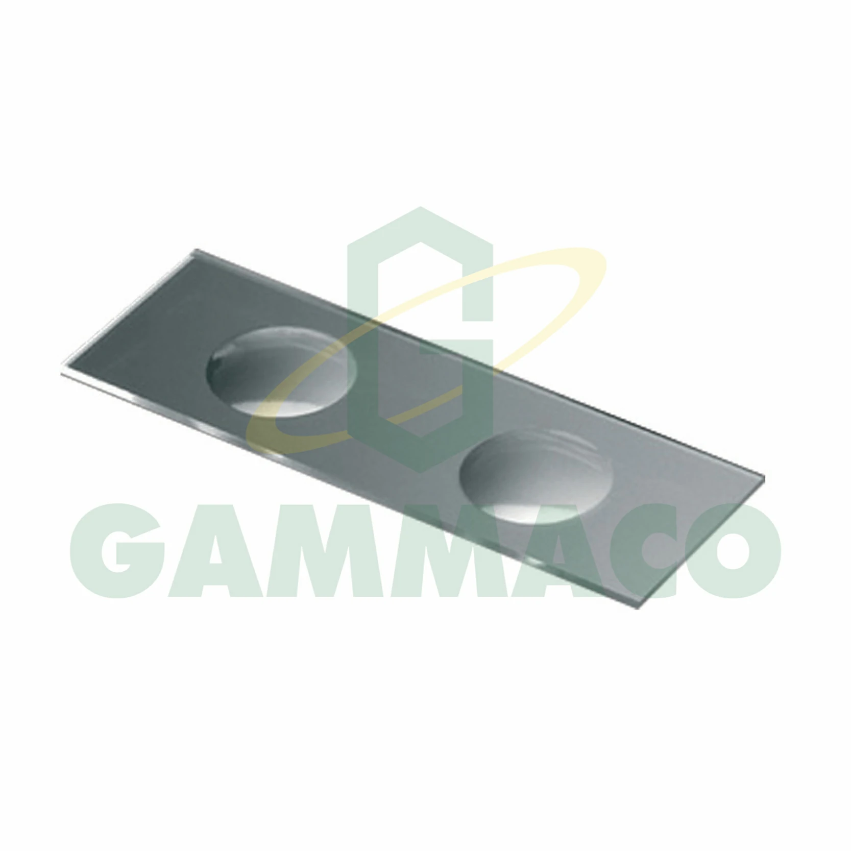  Microscope Slider, 2 cavities (5 plates/set)