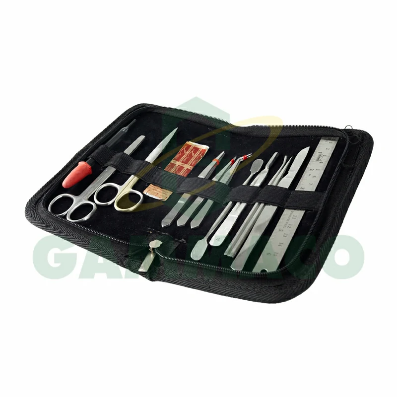 ชุดผ่าตัดสแตนเลสชุดใหญ่ (14ชิ้นต่อชุด)