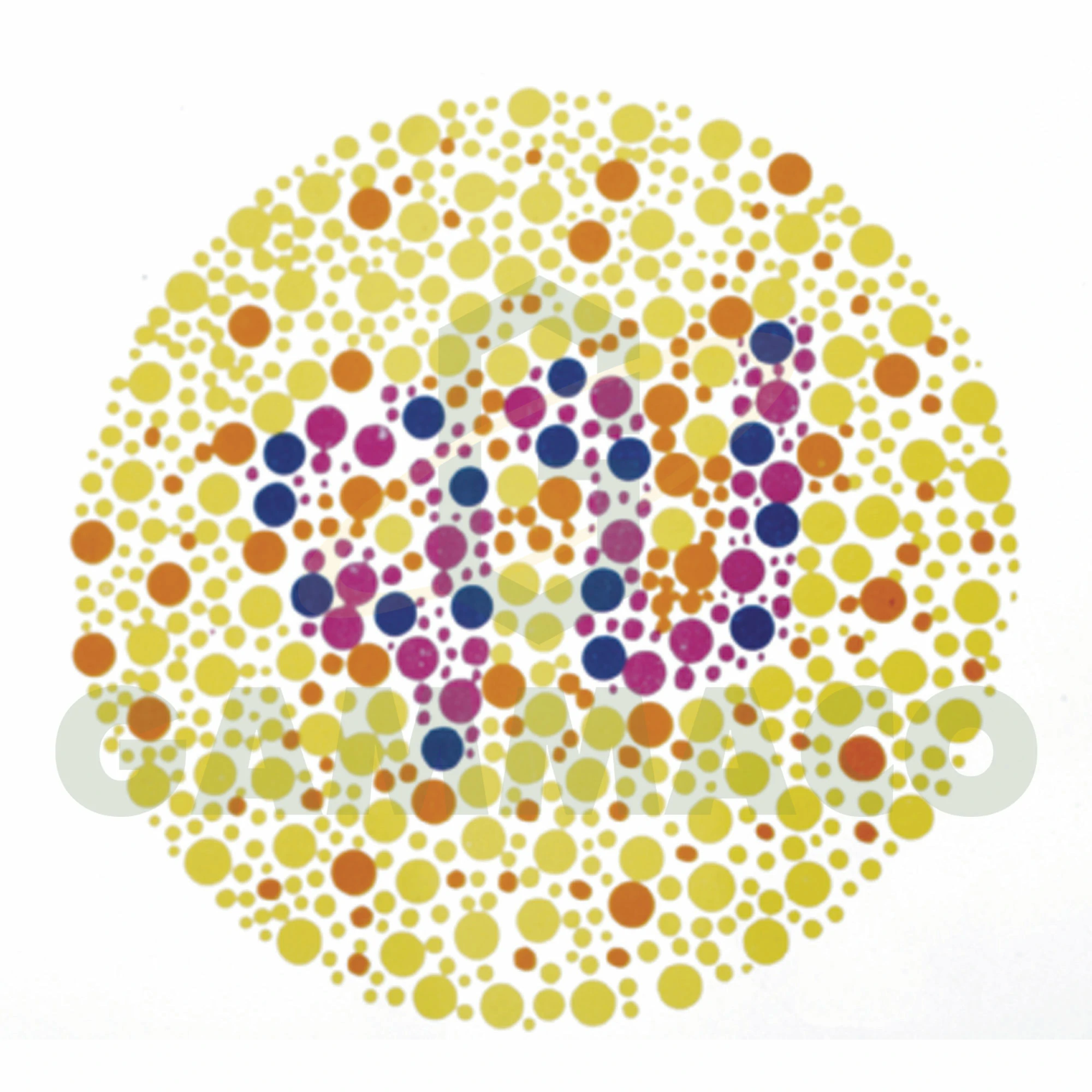 Color Vision Test Card (5 pcs. per set)