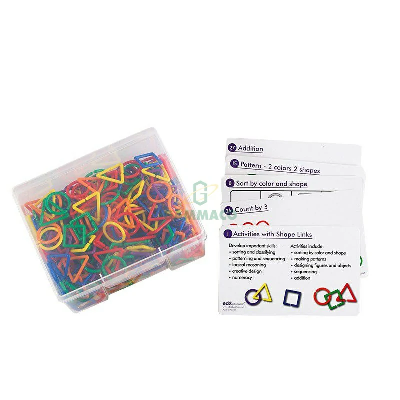 ชุดกิจกรรมห่วงคล้องรูปเรขาคณิต