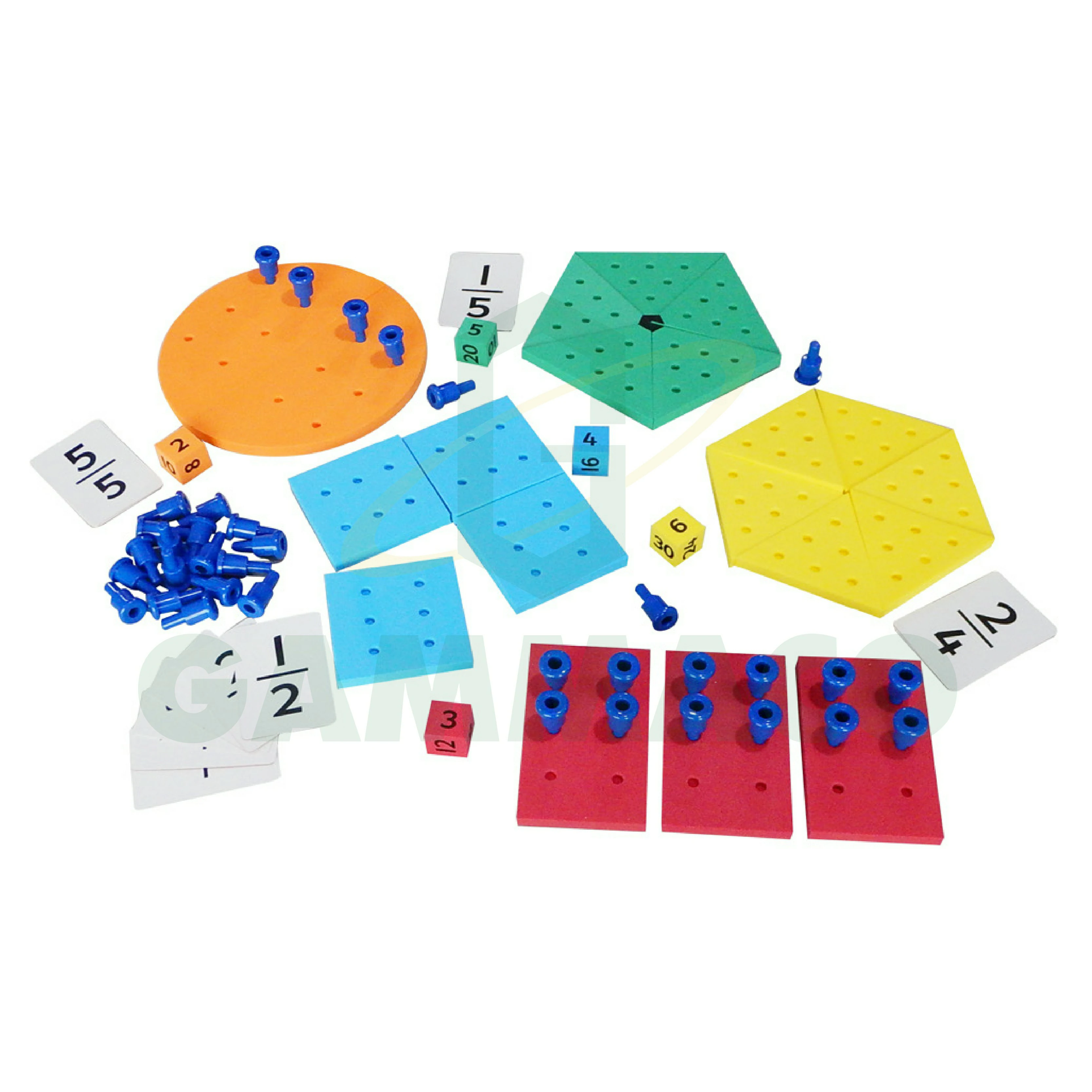 ชุดเศษส่วนแสดงจำนวน